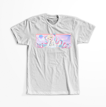 Koszulka Biała -  Needy Girl Overdose - WYBIERZ KOLOR KOSZULKI I FASON