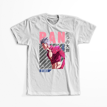 Koszulka Biała Seven Deadly Sins - WYBIERZ KOLOR KOSZULKI I FASON