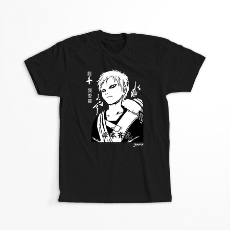 Koszulka Czarna Naruto / Boruto - WYBIERZ KOLOR KOSZULKI I FASON