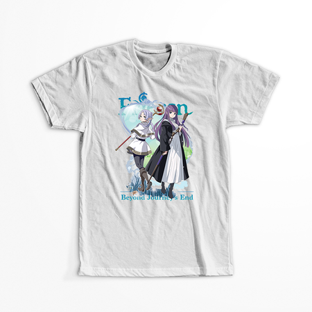 Koszulka Biała Sousou no Frieren WYBIERZ KOLOR KOSZULKI I FASON