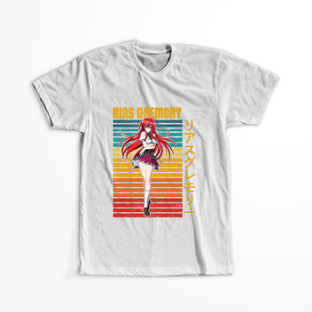 Koszulka Biała Highschool DxD - WYBIERZ KOLOR KOSZULKI I FASON