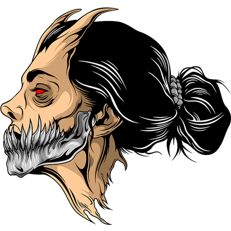 Koszulka Demon WYBIERZ KOLOR KOSZULKI I FASON