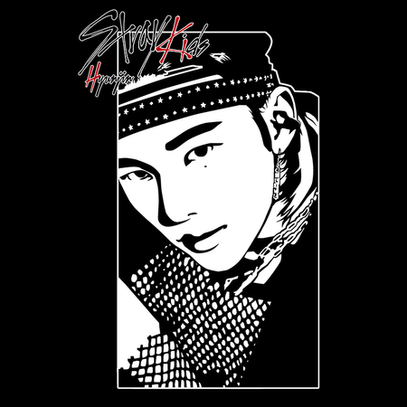 Koszulka Czarna Stray Kids WYBIERZ KOLOR KOSZULKI I FASON