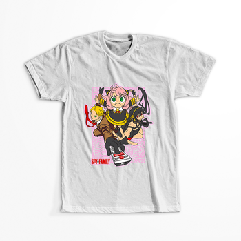 Koszulka Biała Spy X Family - WYBIERZ KOLOR KOSZULKI I FASON