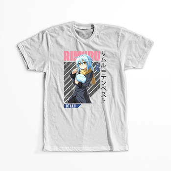 Koszulka Biała Tensei Shitara Slime Datta Ken - WYBIERZ KOLOR KOSZULKI I FASON