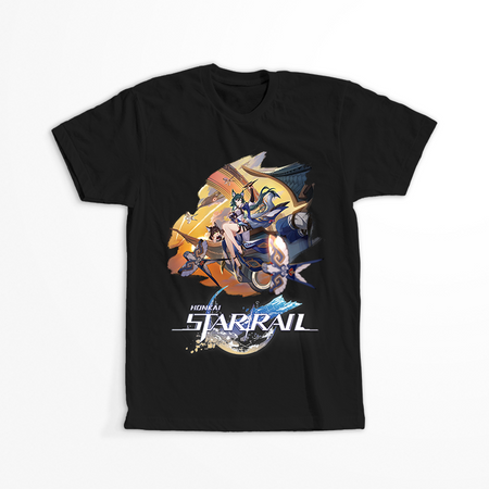 Koszulka Czarna - Honkai Star Rail  - Yukong WYBIERZ KOLOR KOSZULKI I FASON