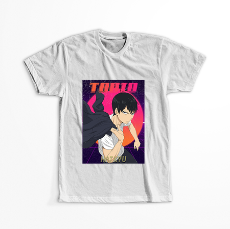 Koszulka Biała - Haikyuu!! - WYBIERZ KOLOR KOSZULKI I FASON