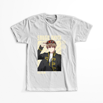 Koszulka Biała Gintama WYBIERZ KOLOR KOSZULKI I FASON