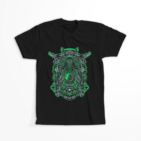 Koszulka Mecha bogini demon KOLOR KOSZULKI I FASON