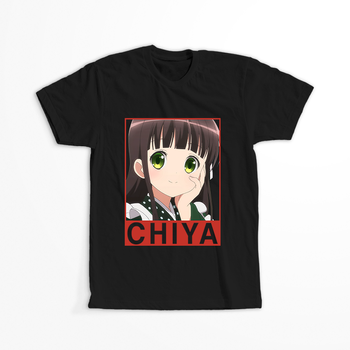 Koszulka Czarna - Is the Order a Rabbit? - WYBIERZ KOLOR KOSZULKI I FASON