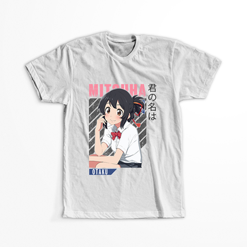 Koszulka Biała Kimi no na wa WYBIERZ KOLOR KOSZULKI I FASON
