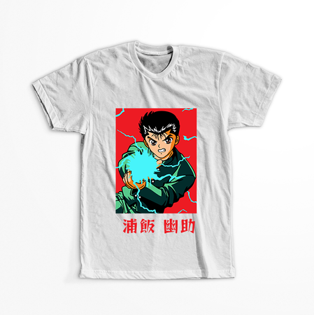 Koszulka Biała Yu Yu Hakusho WYBIERZ KOLOR KOSZULKI I FASON