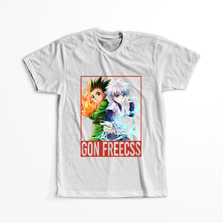 Koszulka Biała Hunter x Hunter WYBIERZ KOLOR KOSZULKI I FASON