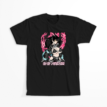 Koszulka Czarna Fire Force - WYBIERZ KOLOR KOSZULKI I FASON