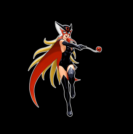 Koszulka Czarna Yattaman WYBIERZ KOLOR KOSZULKI I FASON