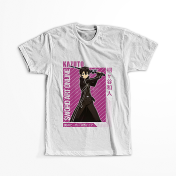 Koszulka Biała Sword Art Online WYBIERZ KOLOR KOSZULKI I FASON