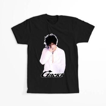 Koszulka Czarna Gackt WYBIERZ KOLOR KOSZULKI I FASON