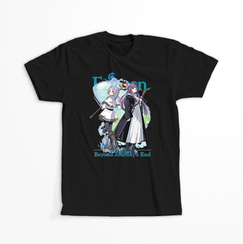 Koszulka Czarna Sousou no Frieren WYBIERZ KOLOR KOSZULKI I FASON