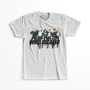 Koszulka Biała Wind Breaker - WYBIERZ FASON I KOLOR KOSZULKI