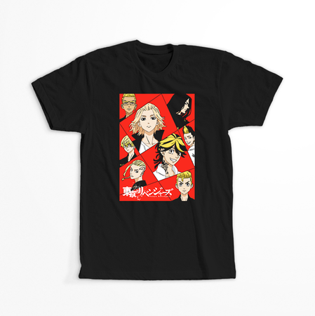 Koszulka Czarna Tokyo Revengers WYBIERZ KOLOR KOSZULKI I FASON
