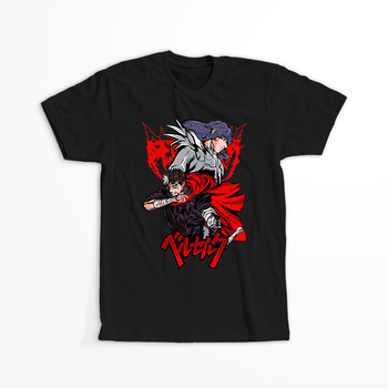 Koszulka Czarna - Berserk - WYBIERZ KOLOR KOSZULKI I FASON