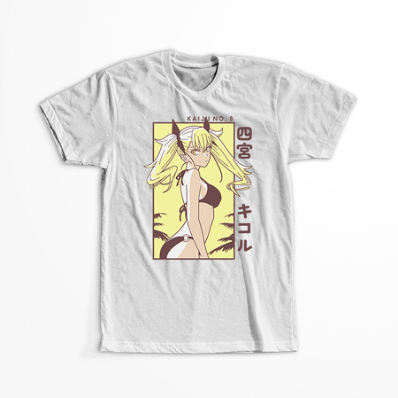 Koszulka Biała - Kaiju No.8 - WYBIERZ KOLOR KOSZULKI I FASON