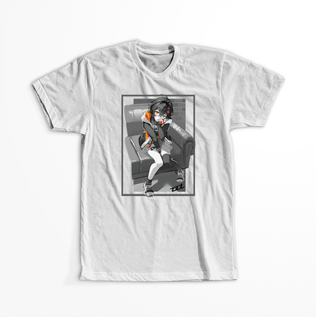 Koszulka Biała - Zenless Zone Zero - WYBIERZ KOLOR KOSZULKI I FASON