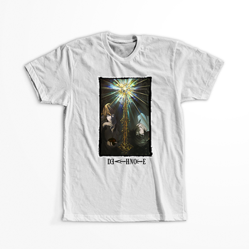 Koszulka Biała Death Note - WYBIERZ KOLOR KOSZULKI I FASON