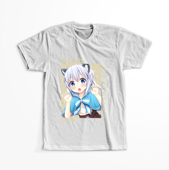 Koszulka Biała - Is the Order a Rabbit? - WYBIERZ KOLOR KOSZULKI I FASON