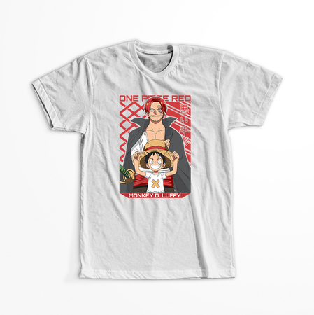 Koszulka Biała One Piece - WYBIERZ KOLOR KOSZULKI I FASON