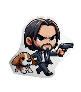 Poduszka Chibi John Wick