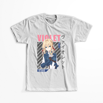 Koszulka Biała Violet Evergarden WYBIERZ KOLOR KOSZULKI I FASON