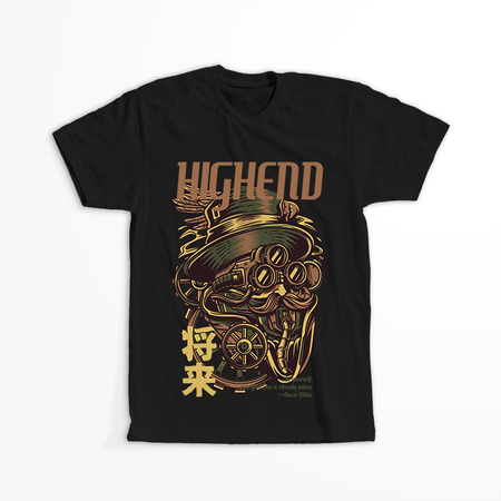 Koszulka Steampunk KOLOR KOSZULKI I FASON