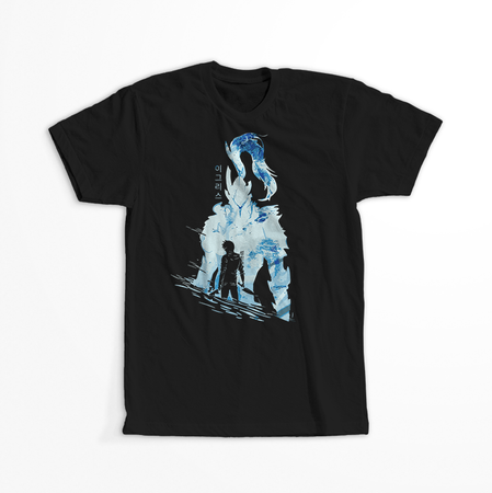 Koszulka Czarna - Solo Leveling - WYBIERZ KOLOR KOSZULKI I FASON