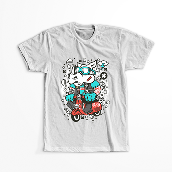 Koszulka Skuter WYBIERZ KOLOR KOSZULKI I FASON