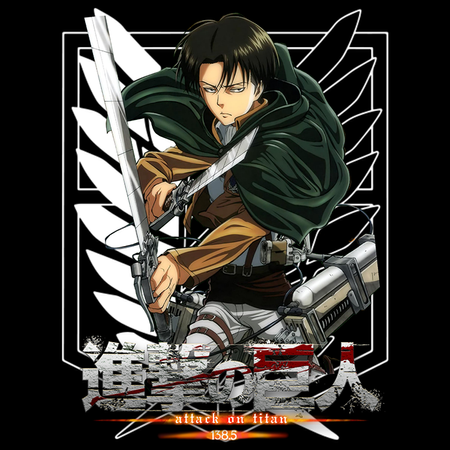 Torba z uszami z Attack on titan