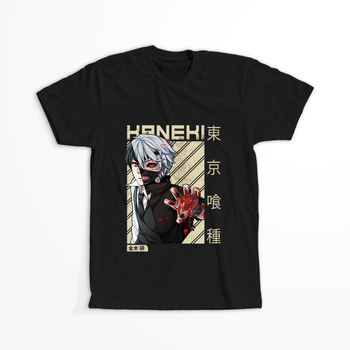 Koszulka Czarna Tokyo Ghoul - WYBIERZ KOLOR KOSZULKI I FASON