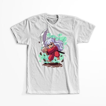 Koszulka Biała - InuYasha - WYBIERZ KOLOR KOSZULKI I FASON