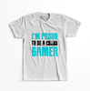 Koszulka  I'am proud to be a gamer WYBIERZ KOLOR KOSZULKI I FASON