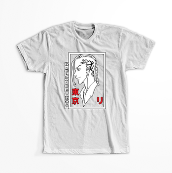 Koszulka Biała Tokyo Revengers WYBIERZ KOLOR KOSZULKI I FASON