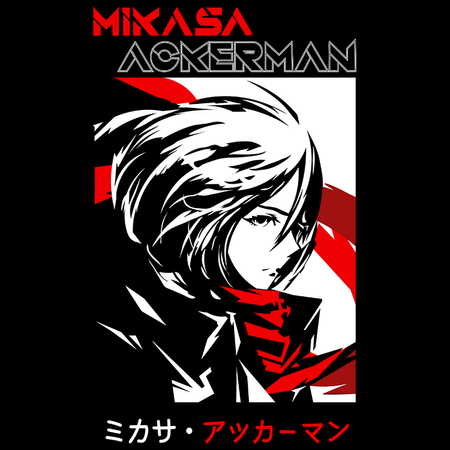 Koszulka Czarna Attack on titan WYBIERZ KOLOR KOSZULKI I FASON