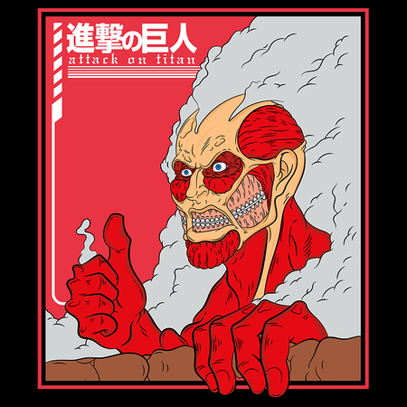 Koszulka Biała Attack on titan WYBIERZ KOLOR KOSZULKI I FASON