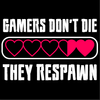 Torba z uszami z Gamer don't die, they respawn