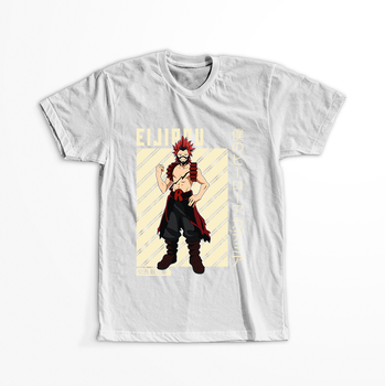 Koszulka Biała My Hero Academia / Akademia bohaterów - WYBIERZ KOLOR KOSZULKI I FASON