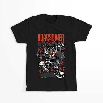 Koszulka Boar power KOLOR KOSZULKI I FASON