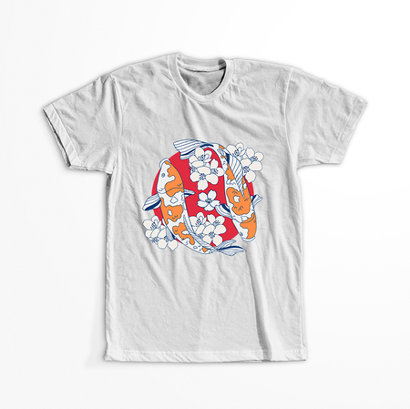 Koszulka Ryby WYBIERZ KOLOR KOSZULKI I FASON