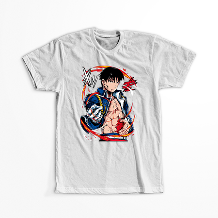 Koszulka Biała Fullmetal Alchemist - WYBIERZ KOLOR KOSZULKI I FASON