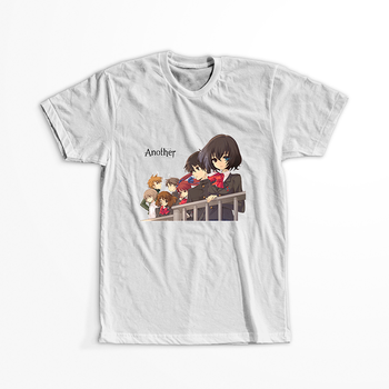 Koszulka Biała Another - WYBIERZ KOLOR KOSZULKI I FASON