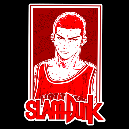 Koszulka Czarna Slam Dunk WYBIERZ KOLOR KOSZULKI I FASON