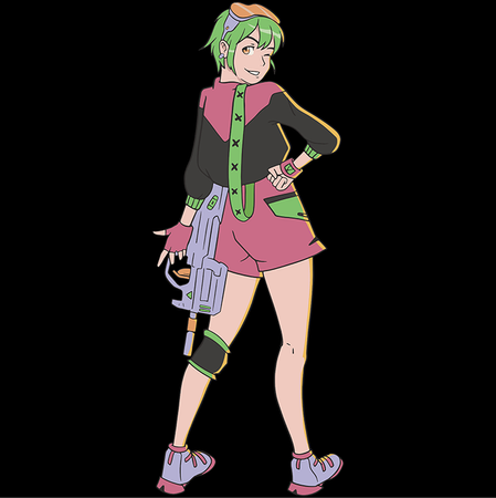 Torba z uszami z Anime art